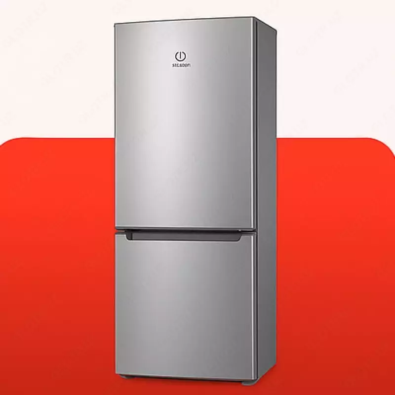 Бытовой двухкамерный холодильник "INDESIT" ES 18G, 339 л (Серебристый)
