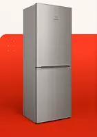 Бытовой двухкамерный холодильник INDESIT DS 4160SB  269 л (Серебристый)