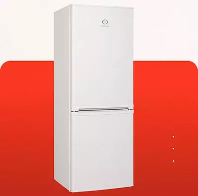 Ikki kamerali maishiy muzlatgich "INDESIT" DS 4180W, 310 l (Oq)