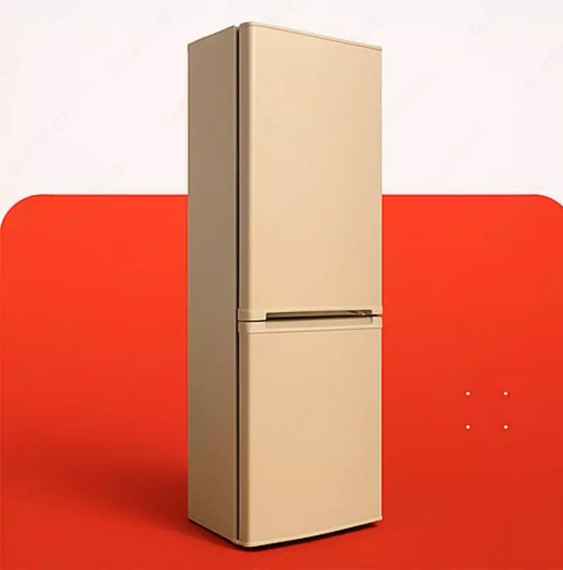 Бытовой двухкамерный холодильник INDESIT DS 4180E  310 л (Бежевый)