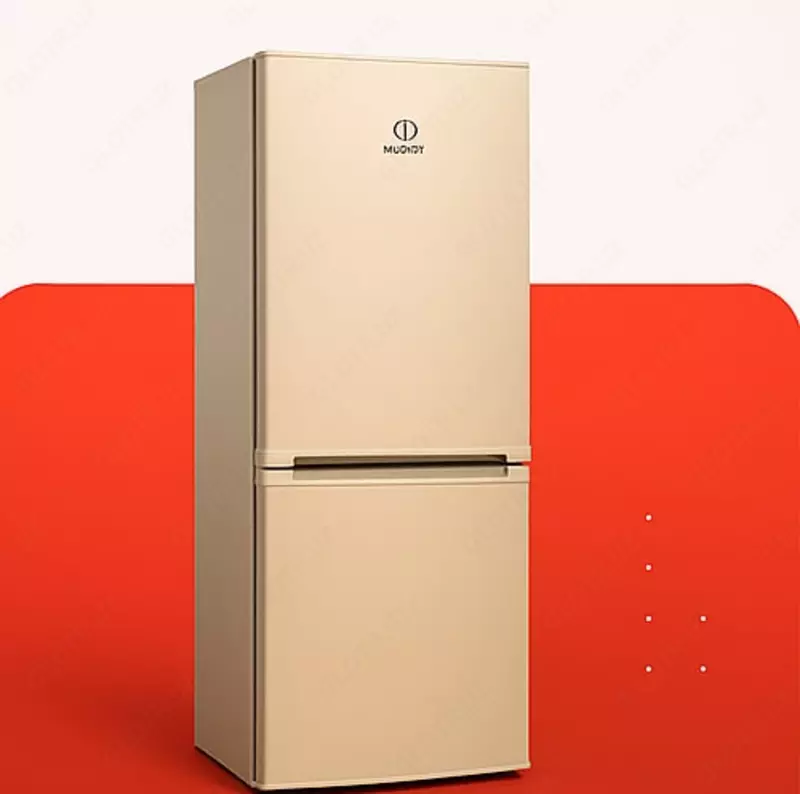   Бытовой двухкамерный холодильник INDESIT DS 4180E  310 л (Бежевый)