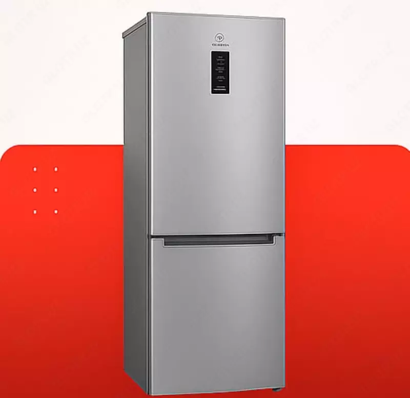 Бытовой двухкамерный холодильник (inverter) INDESIT ITS 5181XB  298 л  No Frost  дисплей (Нерж. сталь)