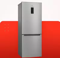 Бытовой двухкамерный холодильник (inverter) INDESIT ITS 5181XB  298 л  No Frost  дисплей (Нерж. сталь)