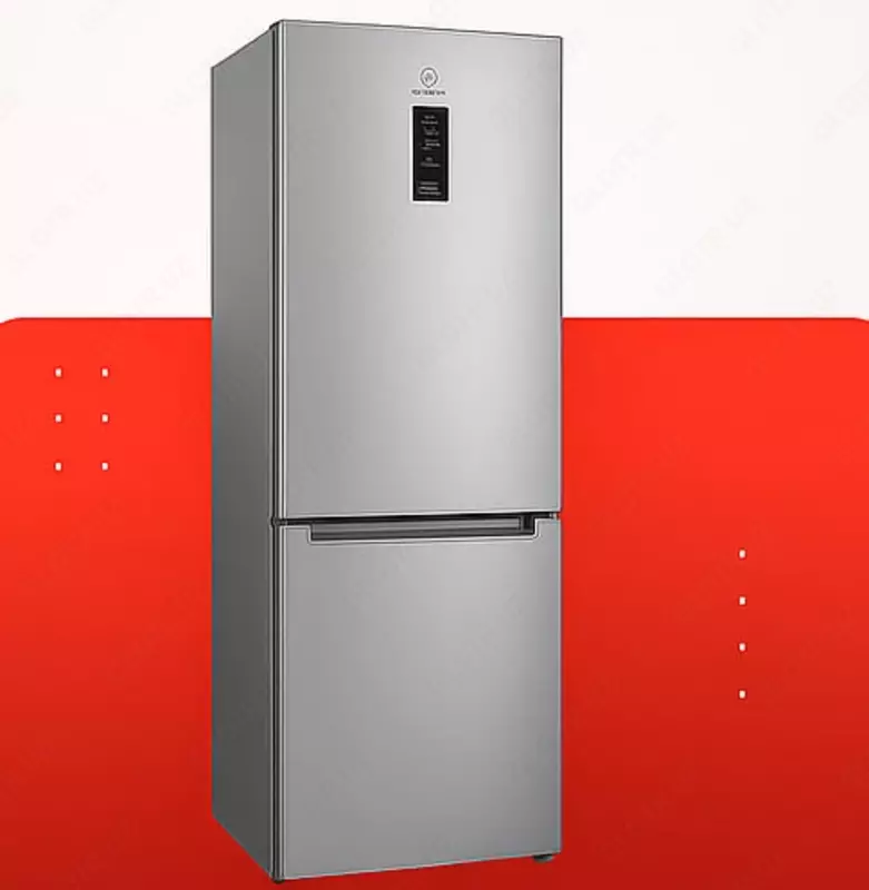   Бытовой двухкамерный холодильник (inverter) INDESIT ITS 5181XB  298 л  No Frost  дисплей (Нерж. сталь)