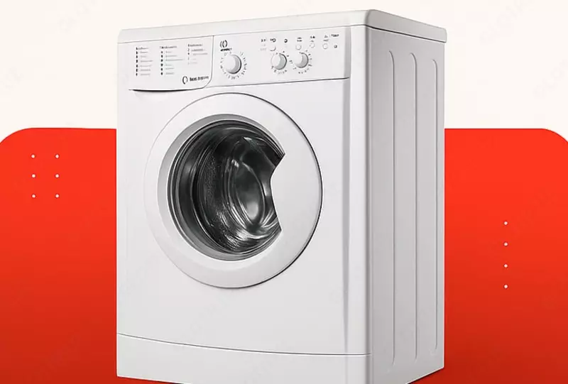  Стиральная машина-автомат INDESIT IWSC 6105  6 кг (Белая) - 
