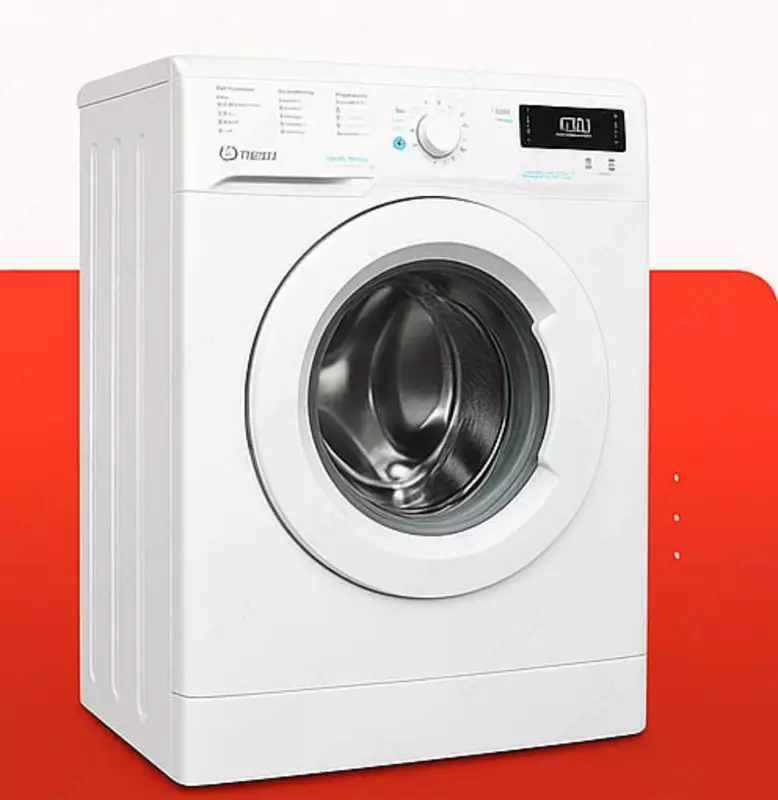 Стиральная машина-автомат (Inverter) INDESIT BWSE 5109  5 кг  функция стирка паром (Белая)