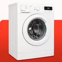 Стиральная машина-автомат (Inverter) INDESIT BWSА 5109  5 кг  функция стирка паром (Белая)