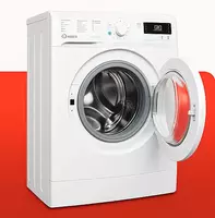  Стиральная машина-автомат (Inverter) INDESIT BWSА 5109  5 кг  функция стирка паром (Белая) Только в розницу