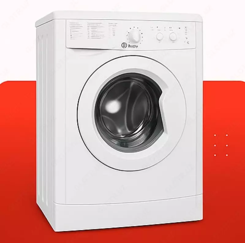 Стиральная машина-автомат (Inverter) INDESIT BWSE 6109  6 кг  технология EcoTime (Белая)