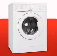 Стиральная машина-автомат (Inverter) INDESIT BWSE 6109  6 кг  технология EcoTime (Белая)