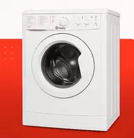  Стиральная машина-автомат (Inverter) INDESIT BWSE 6109  6 кг  технология EcoTime (Белая) - 