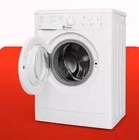   Стиральная машина-автомат (Inverter) INDESIT BWSE 6109  6 кг  технология EcoTime (Белая)