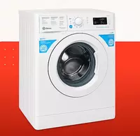  Стиральная машина-автомат (Inverter) INDESIT BWSA 6109  6 кг  технология EcoTime  дисплей (Белая) Только в розницу
