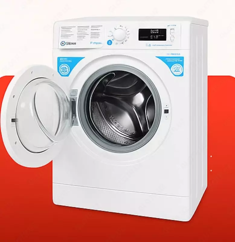  Стиральная машина-автомат (Inverter) INDESIT BWSA 6109  6 кг  технология EcoTime  дисплей (Белая) Royaltech