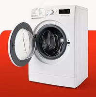  Стиральная машина-автомат (Inverter) INDESIT BWSE 7109  7 кг  технология Push&Go (Белая) - 