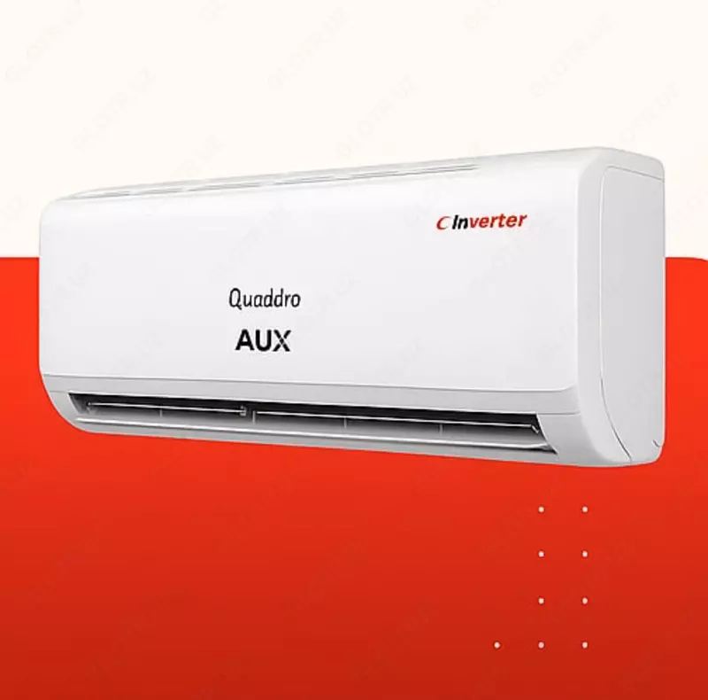  Konditsioner Qish-yoz (inverter) AUX ASW-H12A4/QDR3DI  Turbo rejimi (Oq) Chakana savdo