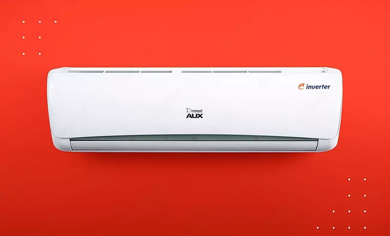 Konditsioner Qish-yoz (inverter) "AUX" ASW-H12A4/FADR1DI, "Turbo" rejimi (Oq)