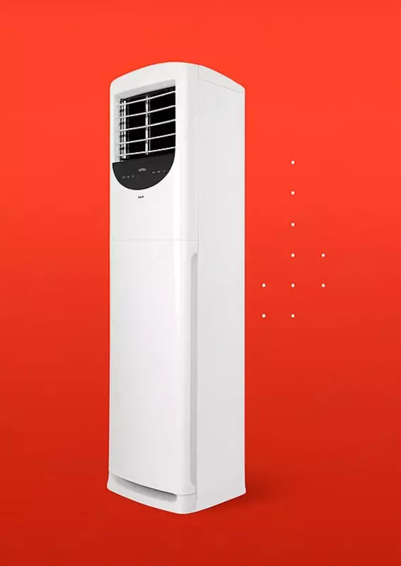 Колонный кондиционер Зима-лето (inverter) "AUX" ASW-H36A4/AKFR1 (Белый/черный)
