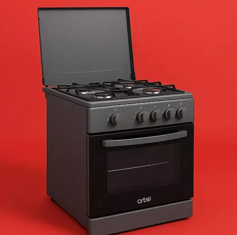  ARTEL gaz plitasi Apetito 00-G V1.65 l  pechda GC bilan (kulrang) - 