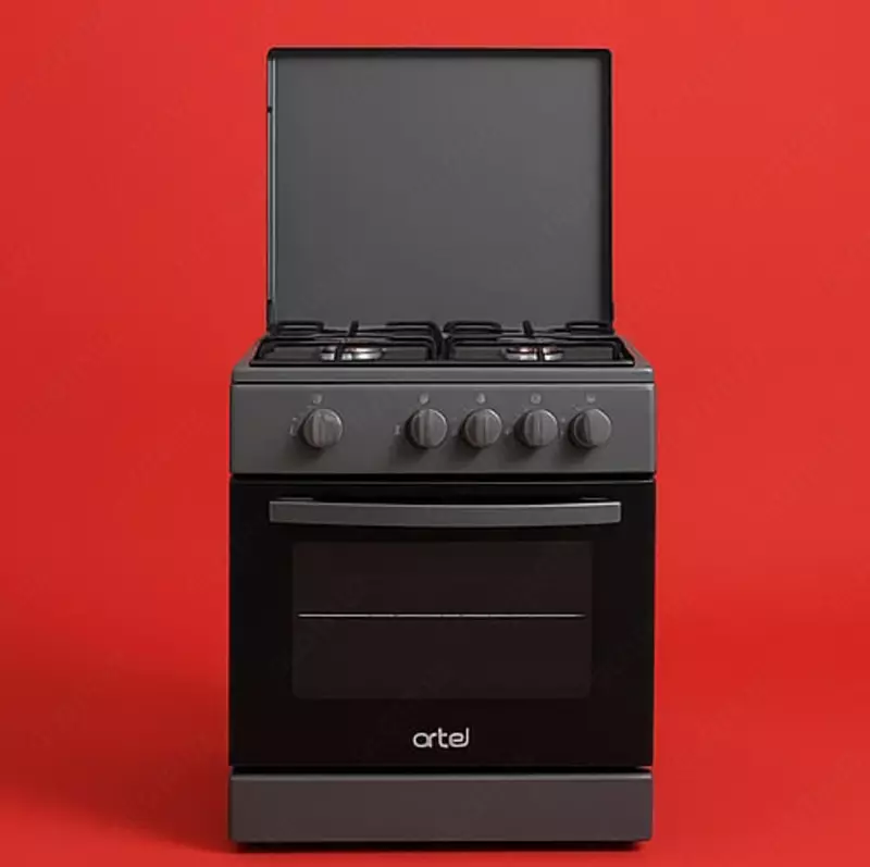   ARTEL gaz plitasi Apetito 00-G V1.65 l  pechda GC bilan (kulrang)