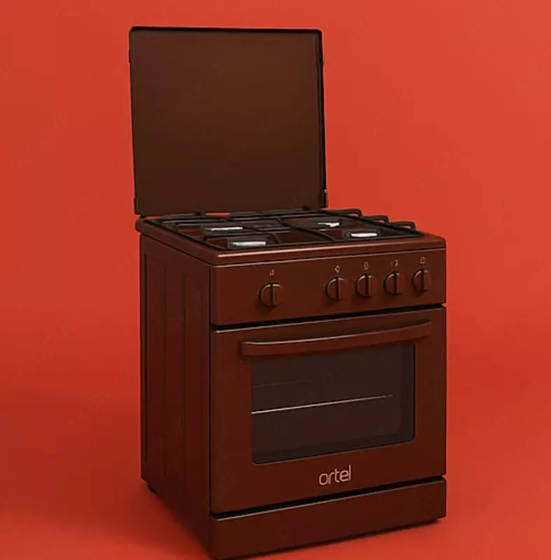  ARTEL gaz plitasi Apetito 01-G V1.65 l  pechda GC bilan (jigarrang) - 