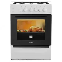 ARTEL gaz plitasi Apetito 02-G CHU  65 l  elektr otash  issiq suv (Oq)