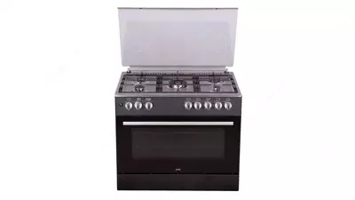 Газовая плита "ARTEL" Apetito F-90G, 106 л, электроподжиг, г/к (Черная/матовая)