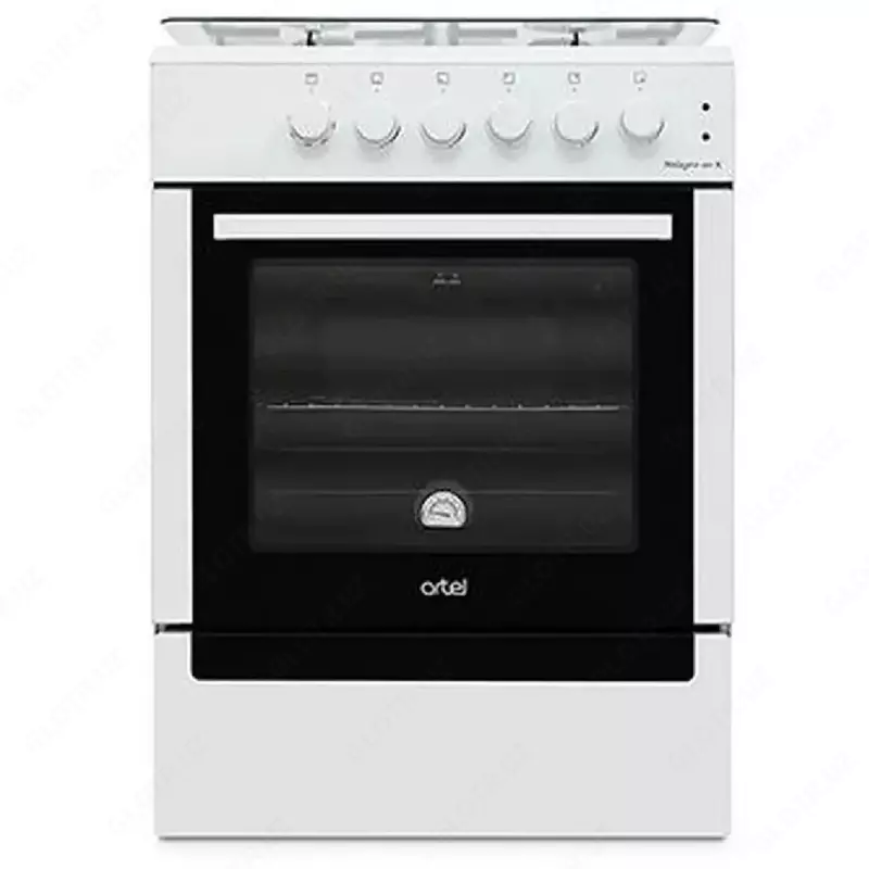 Комбинированная плита (3 газ, 1 электро) "ARTEL" Milagro 00-К V1, 65 л, с ГК в духовом шкафу (Белая)