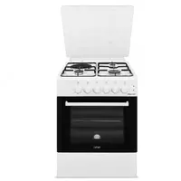  Комбинированная плита (3 газ  1 электро) ARTEL Milagro 00-К V1  65 л  с ГК в духовом шкафу (Белая) - 