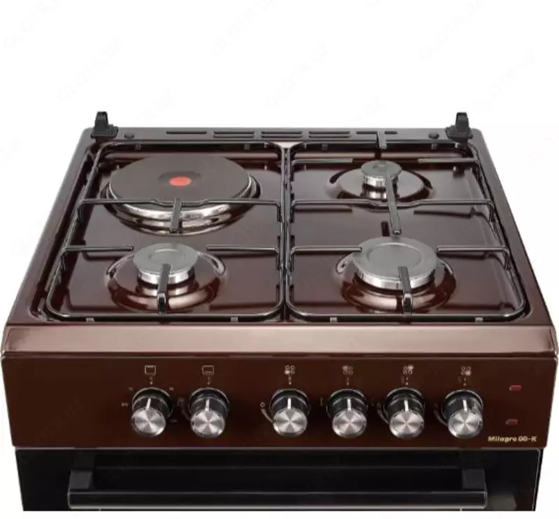   Kombinatsiyalangan pishirgich (3 gaz  1 elektr) ARTEL Milagro 00-K V1  65 l  pechda GC bilan (jigarrang)