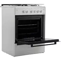  Комбинированная плита (3 газ 1 электро) ARTEL Milagro 01-K V1  65 л  с ГК в духовом шкафу  электроподжиг (Белая) - 