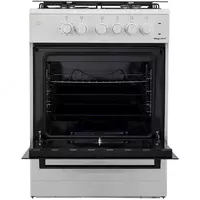   Комбинированная плита (3 газ 1 электро) ARTEL Milagro 01-K V1  65 л  с ГК в духовом шкафу  электроподжиг (Белая)