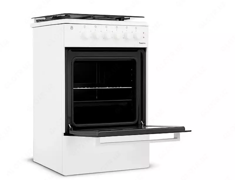 Kombinatsiyalangan pechka (3 gaz, 1 elektr) "ARTEL" Milagro 01-K V1, 65 l, pechda GC bilan, elektr ateşleme (Oq)