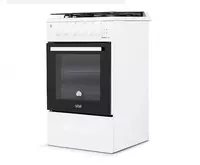   Kombinatsiyalangan pechka (3 gaz  1 elektr) ARTEL Milagro 01-K V1  65 l  pechda GC bilan  elektr ateşleme (Oq)