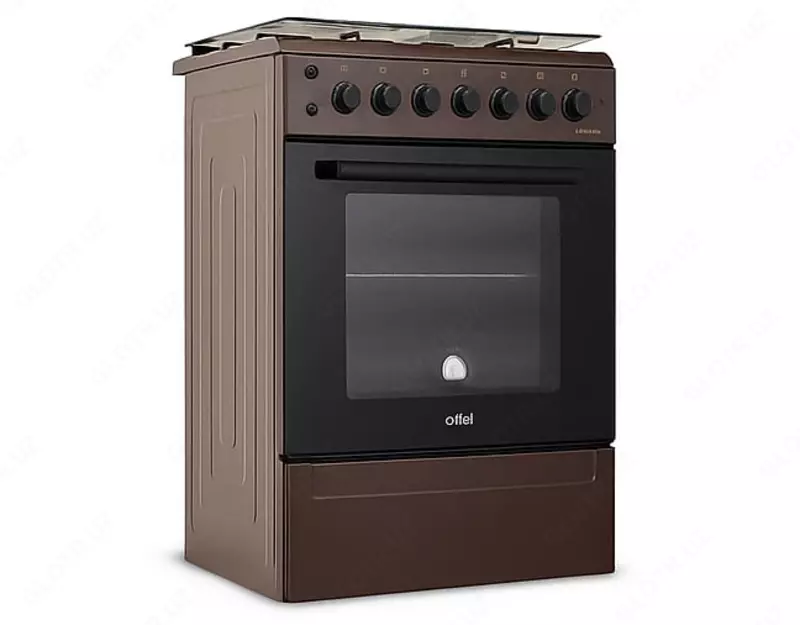 Комбинированная плита (3 газ 1 электро) ARTEL Milagro 02-K КП  65 л  г/к  электроподжиг  гриль (Коричневая)