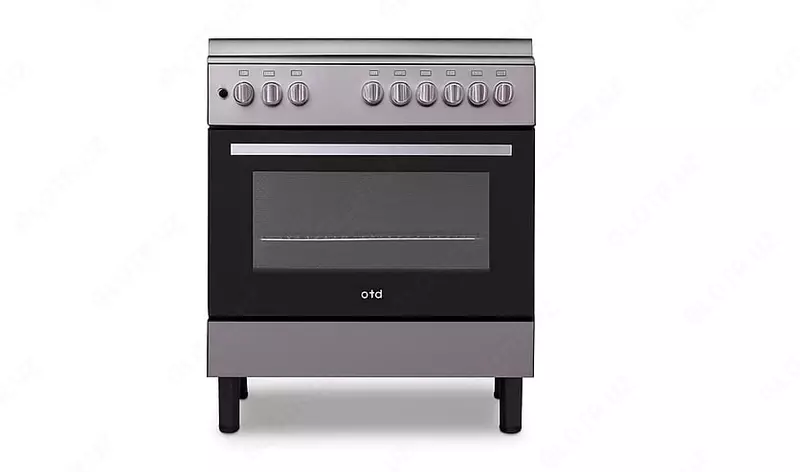  Комбинированная плита (4 газ  2 электро) ARTEL Milagro F-90G  106 л  электроподжиг  гриль  г/к дух. (Черная/матовая) - 