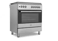 Kombinatsiyalangan pechka (4 gaz  2 elektr) ARTEL Milagro F-90G  106 l  elektr ateşleme  panjara  issiq suvli pech. (Inox)