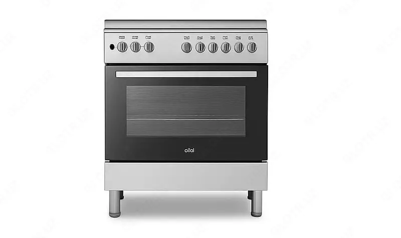 Комбинированная плита (4 газ, 2 электро) "ARTEL" Milagro F-90G, 106 л, электроподжиг, гриль, г/к дух. (Inox)