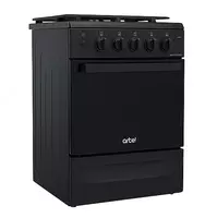   Комбинированная плита (3 газ  1 электро) ARTEL Simfoniya 02-К  Step/Multi  65 л  электроподжиг  гриль  г/к  (Черная/матовая)