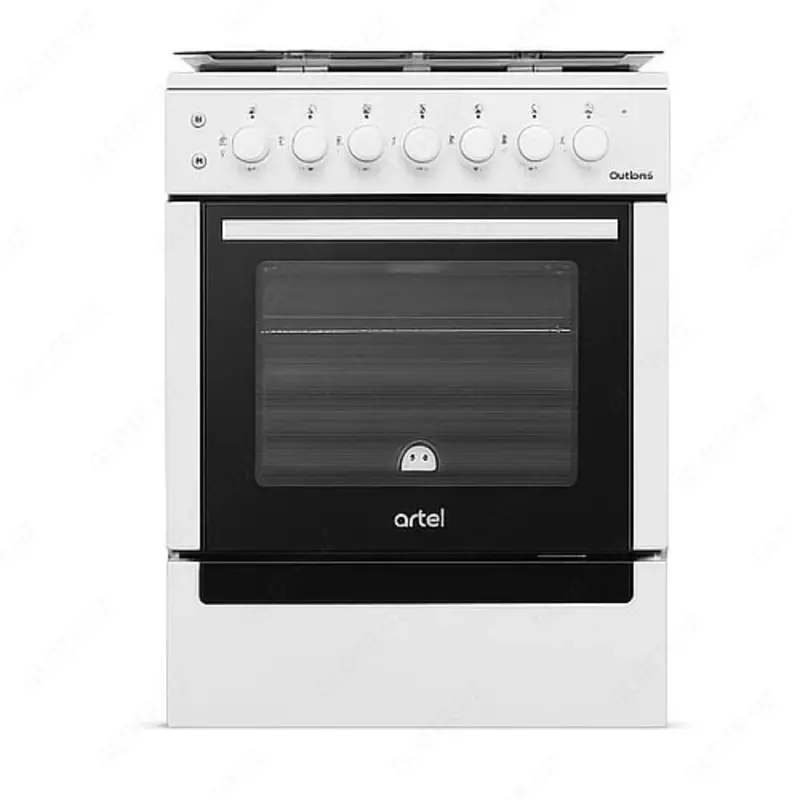 Комбинированная плита (3 газ 1 электро) ARTEL Grand Milagro 01-K  65 л  г/к  гриль (Белая)