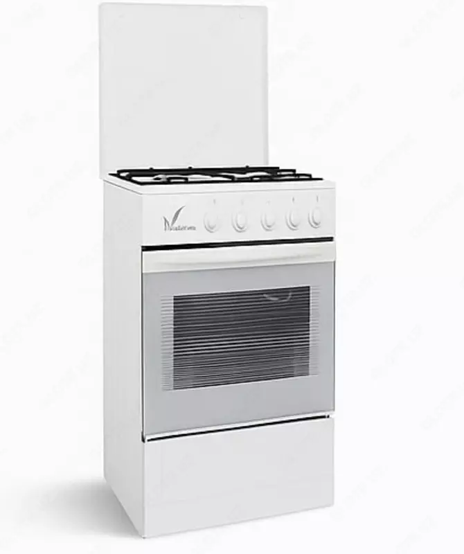  Газовая плита VESTA MG-01  65 л  г/к в дух. (Белая) - 