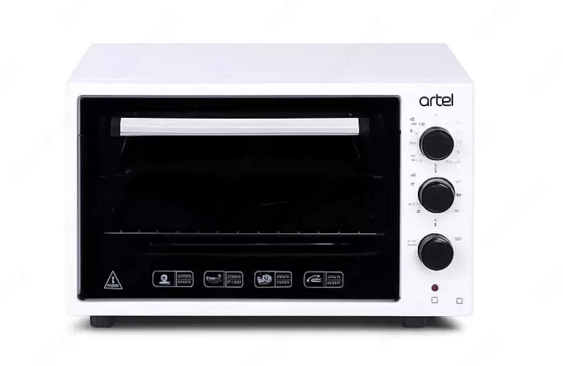 Мини духовая печь "Artel" ART 3618 Ekonom, подсветка, 36 l, 1400 Vt, t 300C (Aссортимент)