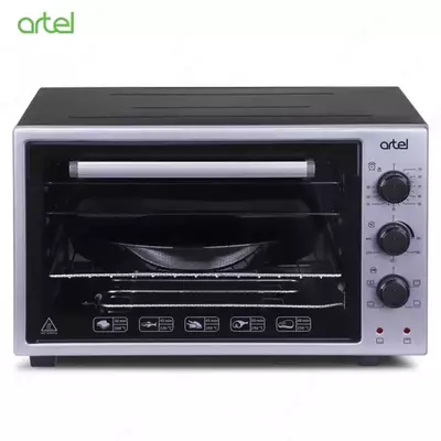 Мини духовая печь "Artel" ART 3618 LUX, 36 l, 1400 Vt, t 300C, конвекция, гриль (Серая/черная)