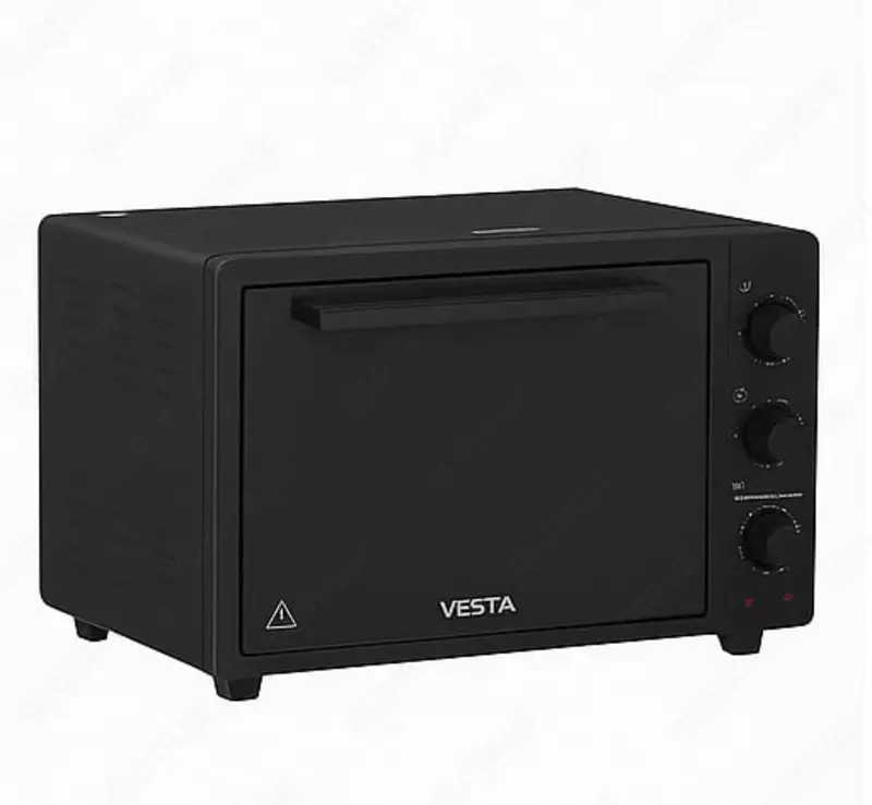   Mini pech VESTA 3222  32 l  1400 Vt  t 300C  taymer (qora/Shagreen)