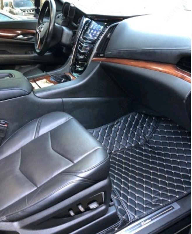 3D полики из экокожи для Cadillac Escalade - от 1 196 323 сум