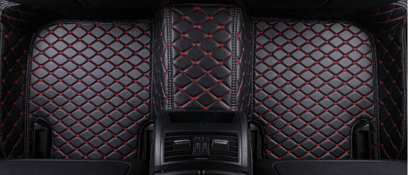 3D полики из экокожи для Audi A6