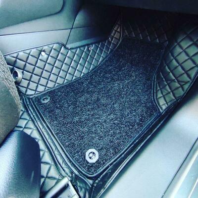 3D Полики из экокожи для Volkswagen Caddy MAXI tradeline