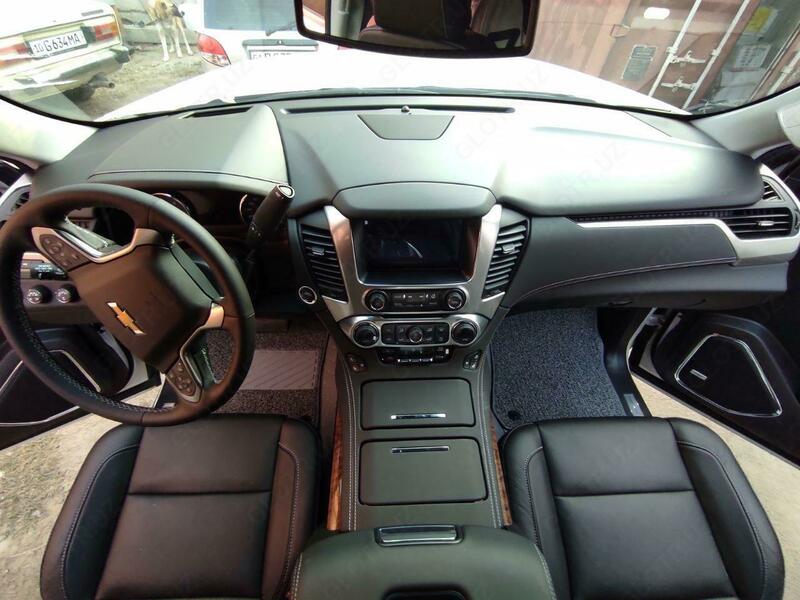 3D Полики из экокожи для Chevrolet Tahoe 2020