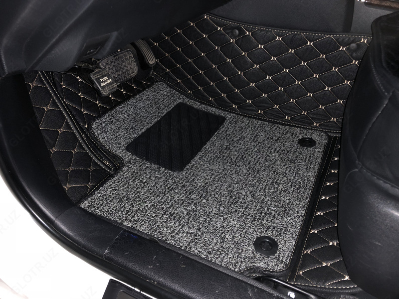 3D полики из экокожи для Daewoo Nexia 2