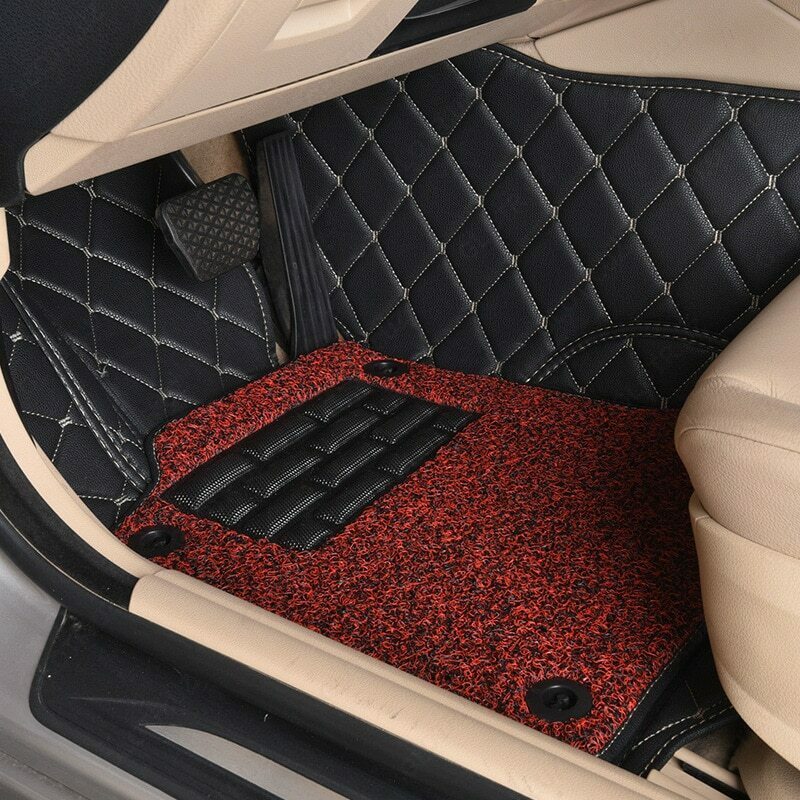 3D полики из экокожи для Hyundai Accent